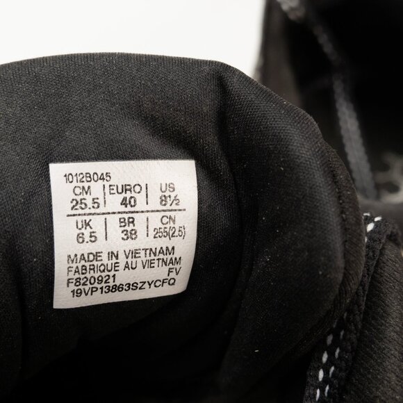 ASICS GT-2000 10 athletic running shoes Black grey size 8.5 - Picture 10 of 11